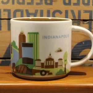 STARBUCKS You Are Here Collection. Indianapolis